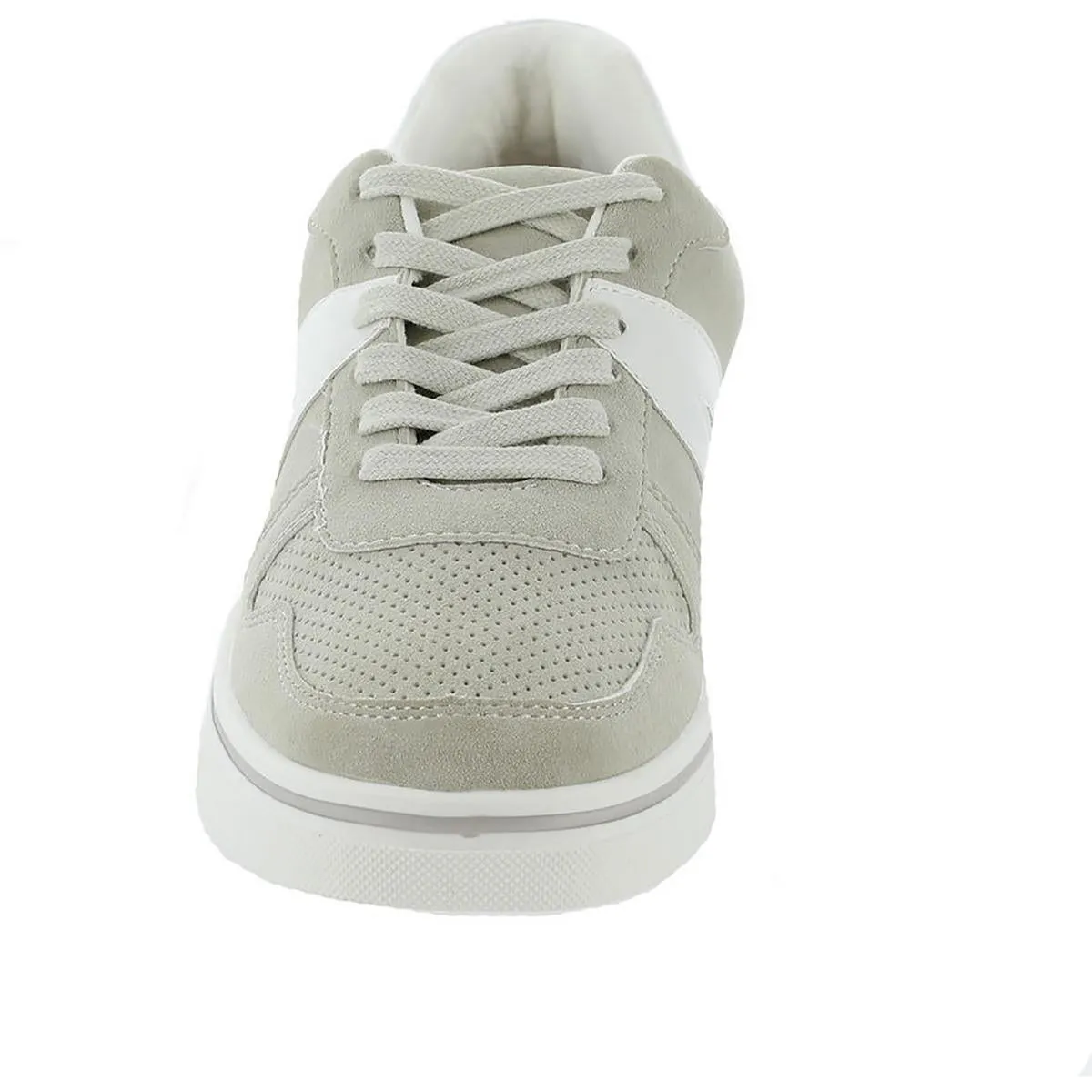Alta Womens Lace-Up Faux Suede Casual And Fashion Sneakers