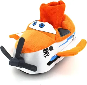 Disney Planes Slipper (Infant/Toddler), White, Small M US Infant