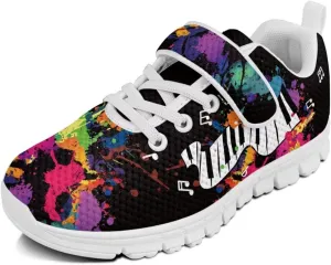 Doojoayie Little Kids Slip On Shoes Rubber Sneakers for Boys Outdoo Tennis Shoes