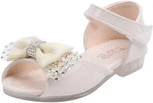 EnJoCho Party Infant Baby 18Months-7Years Leather Sandals Toddler Bowknot Girls Princess Kids Shoes Baby Shoes