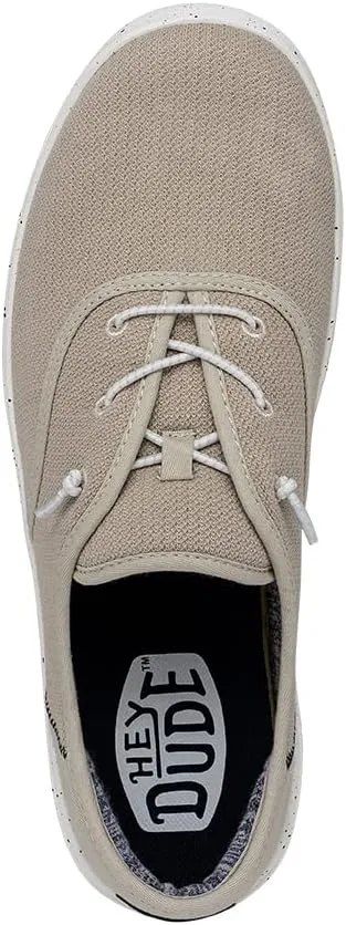 Hey Dude Women's Conway Craft Linen Slip On Sneakers