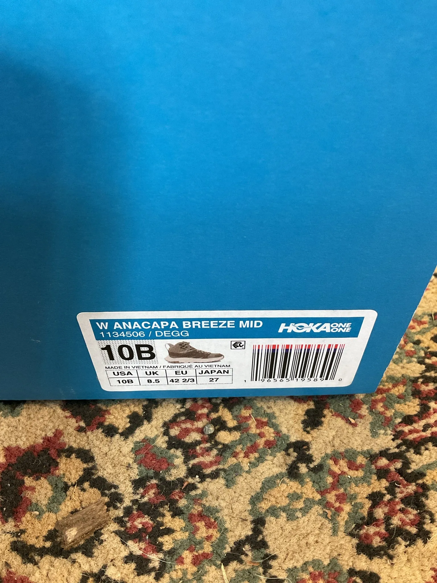 Hoka Anakapa Breeze Mid GTX  Hiking Boots Women's 10