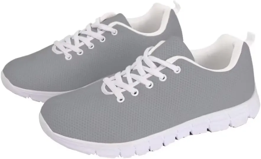 Jeiento Running Shoes for Women Girls Breathable Mesh Tennis Shoes Casual Gym Sports Shoes Non Slip Walking Sneakers for Men Teenager
