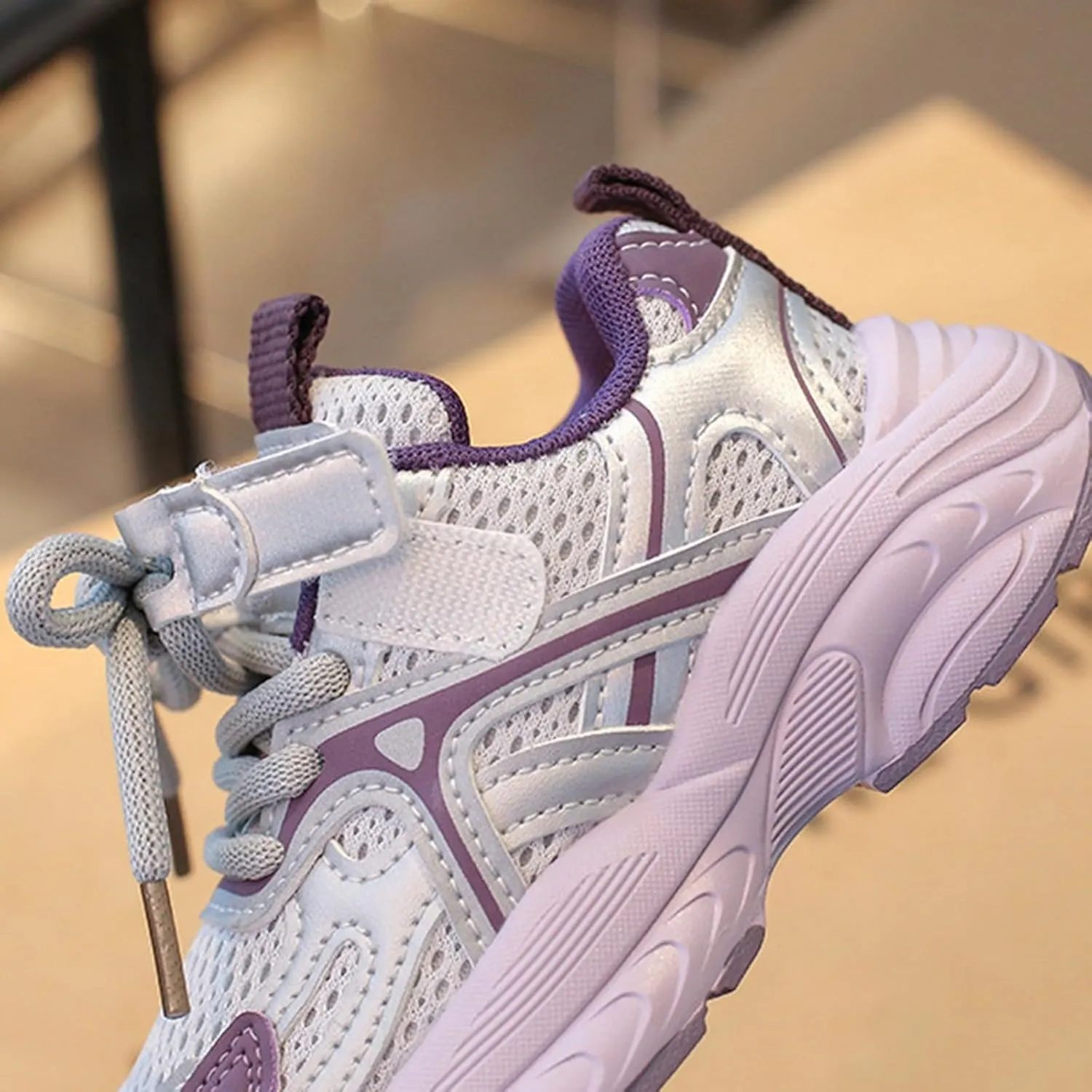 Kids Casual Sneakers for Boys Girls Running Sport Shoes Toddler Tennis Walking Tennis Casual Lace-Up Shoes