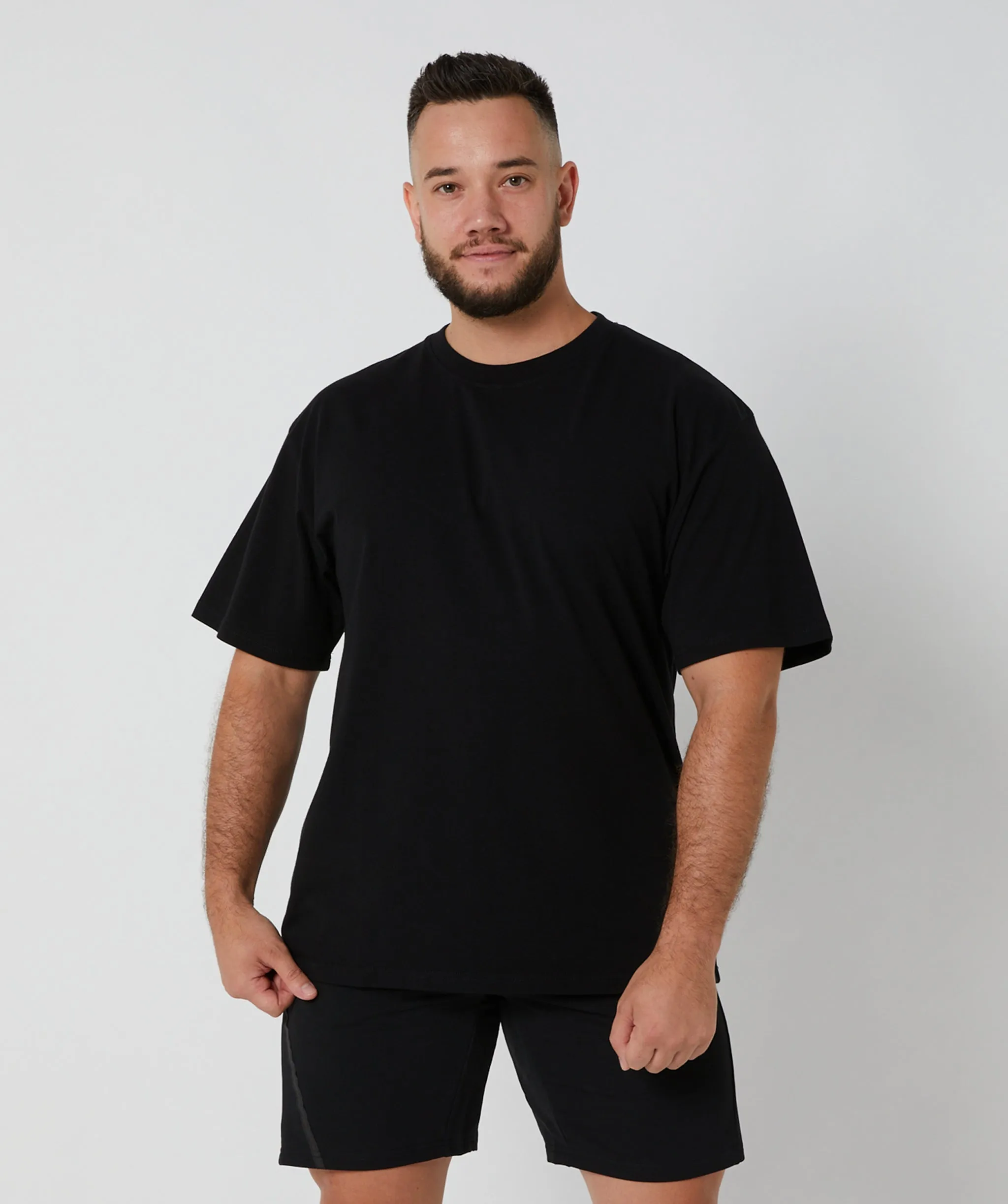 Oversized Apex Tee Black/White