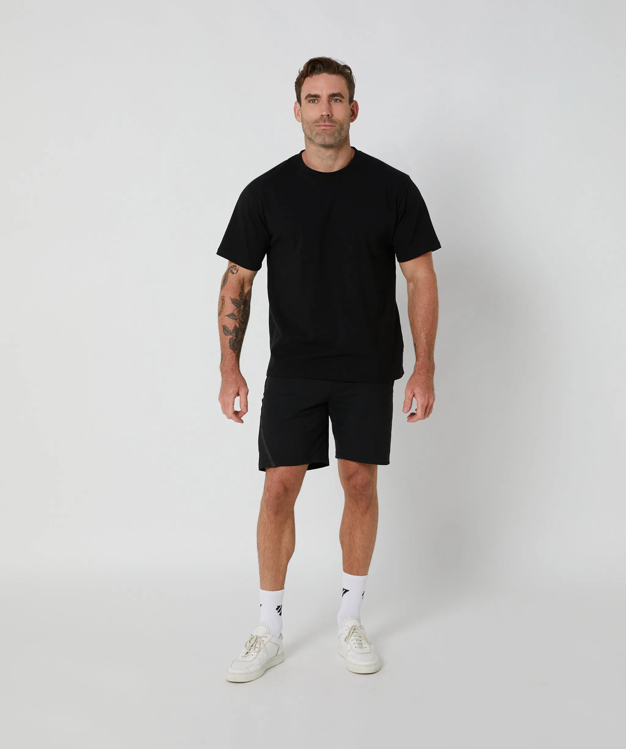 Oversized Apex Tee Black/White
