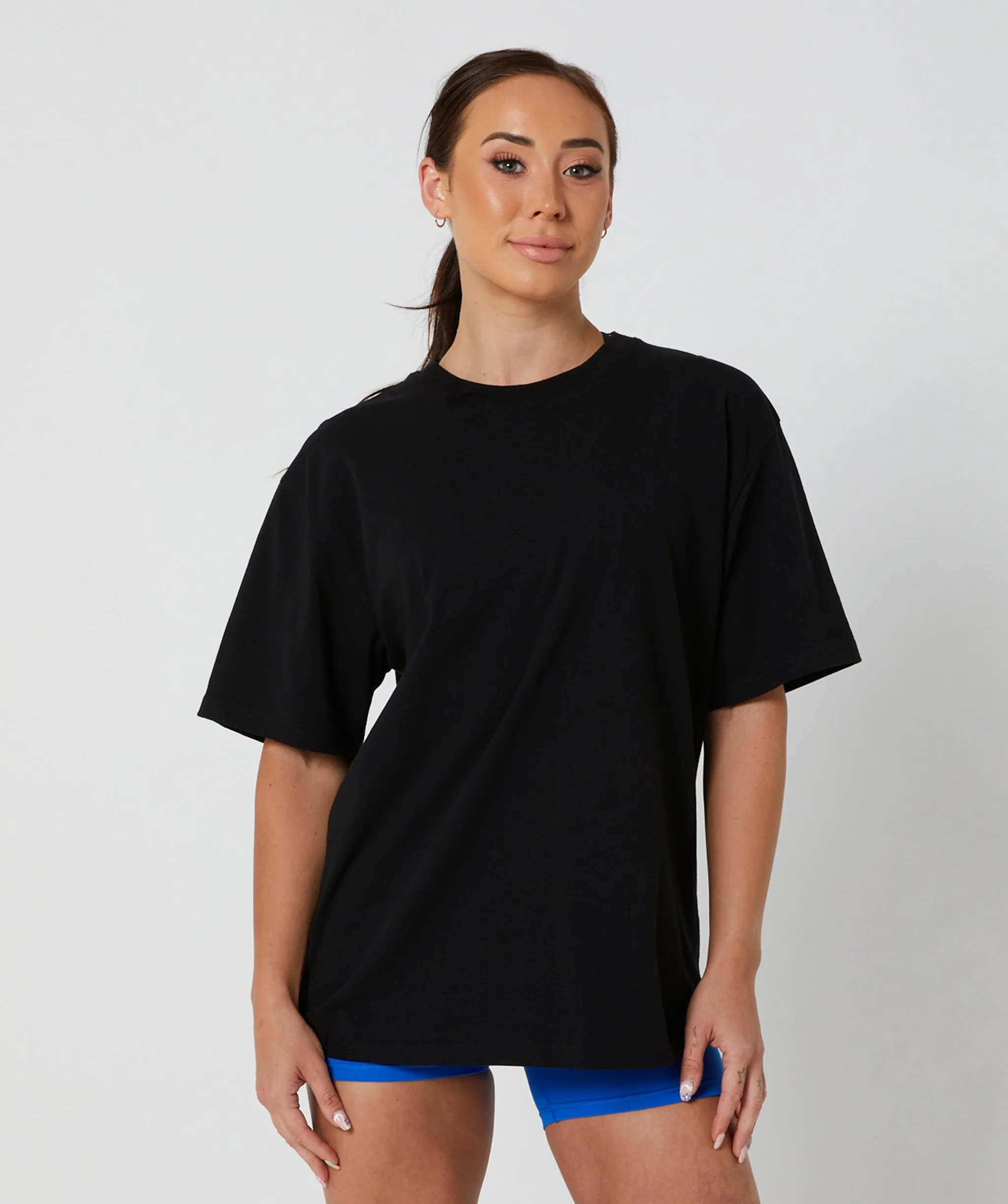 Oversized Apex Tee Black/White