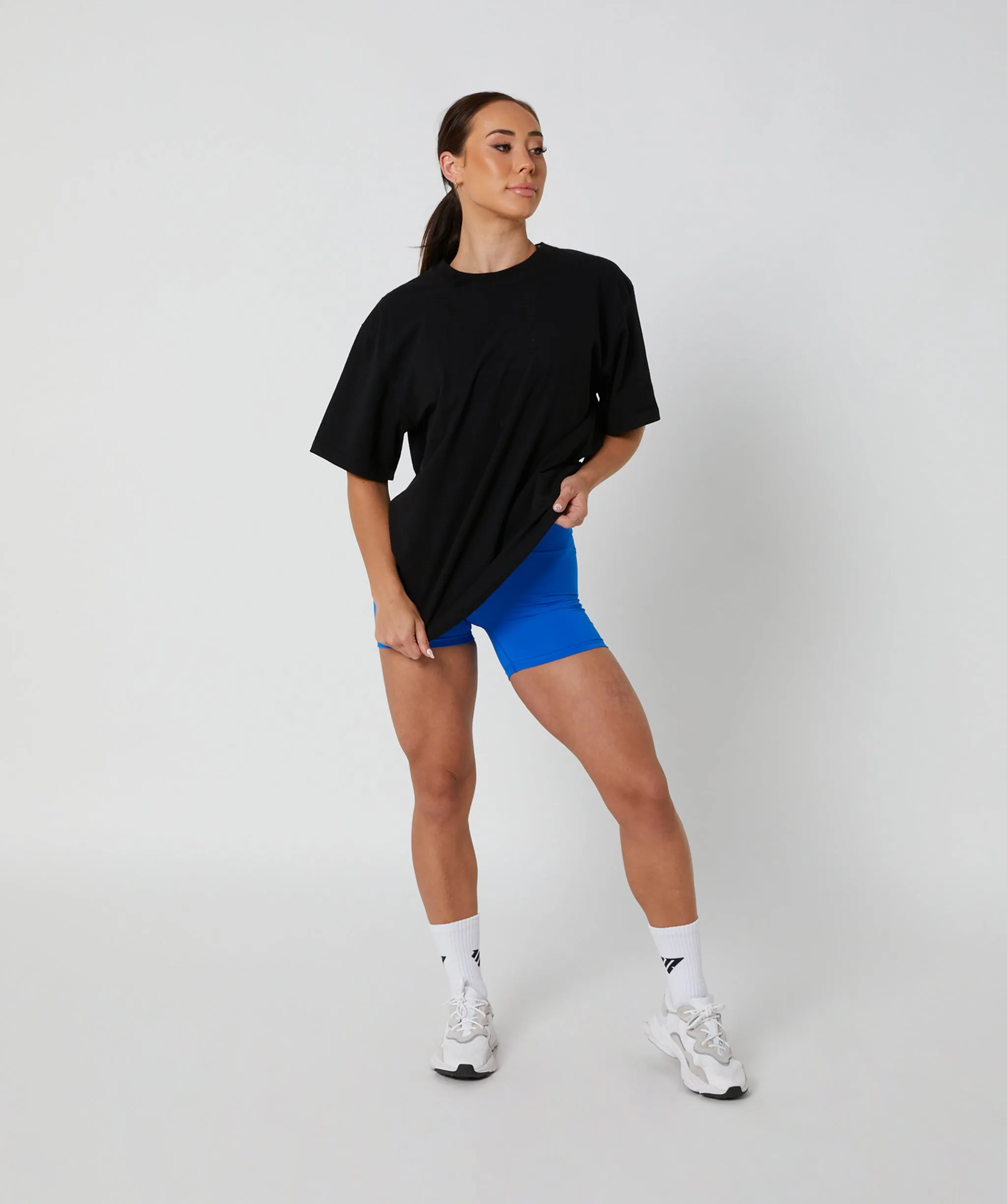 Oversized Apex Tee Black/White