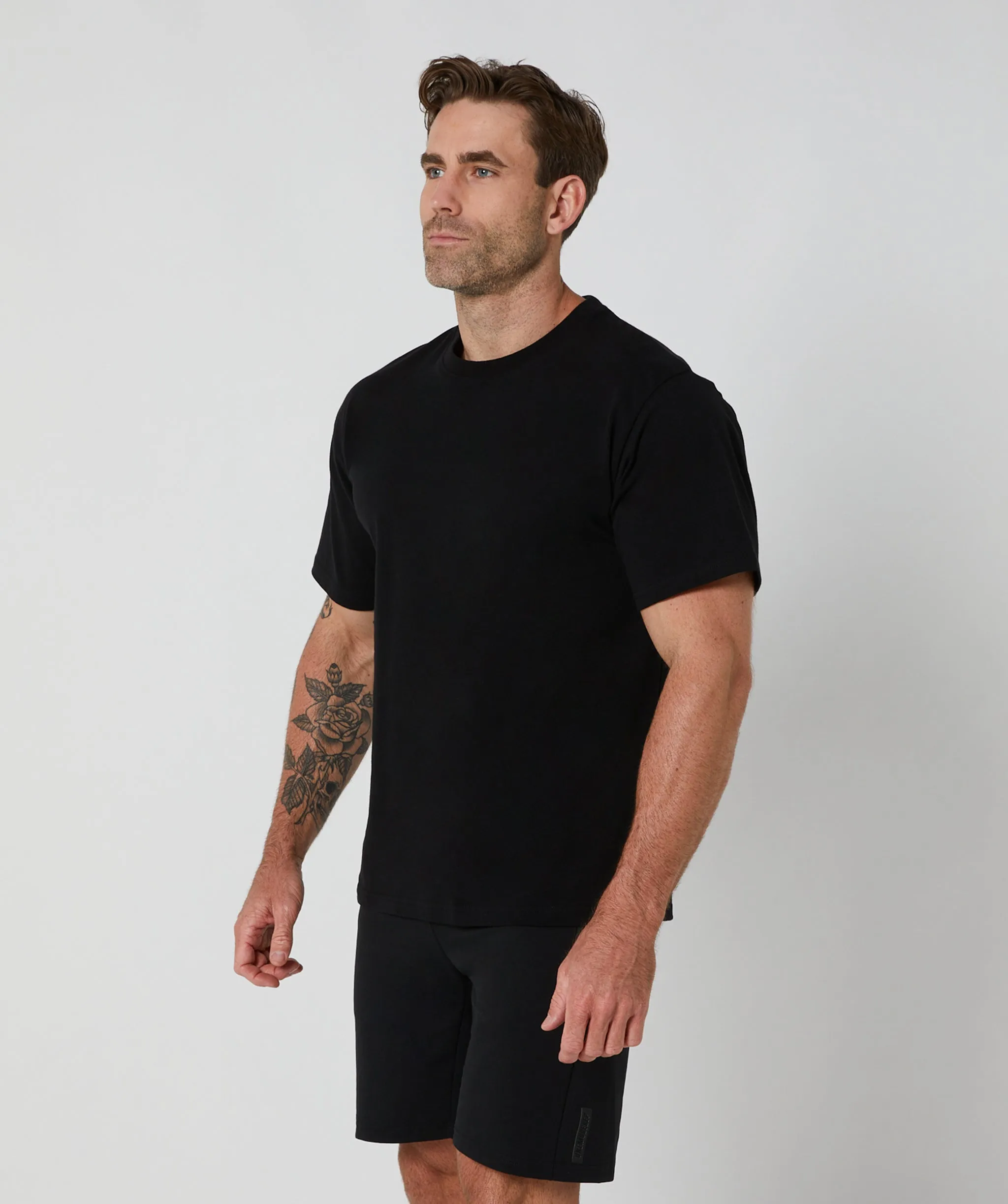 Oversized Apex Tee Black/White