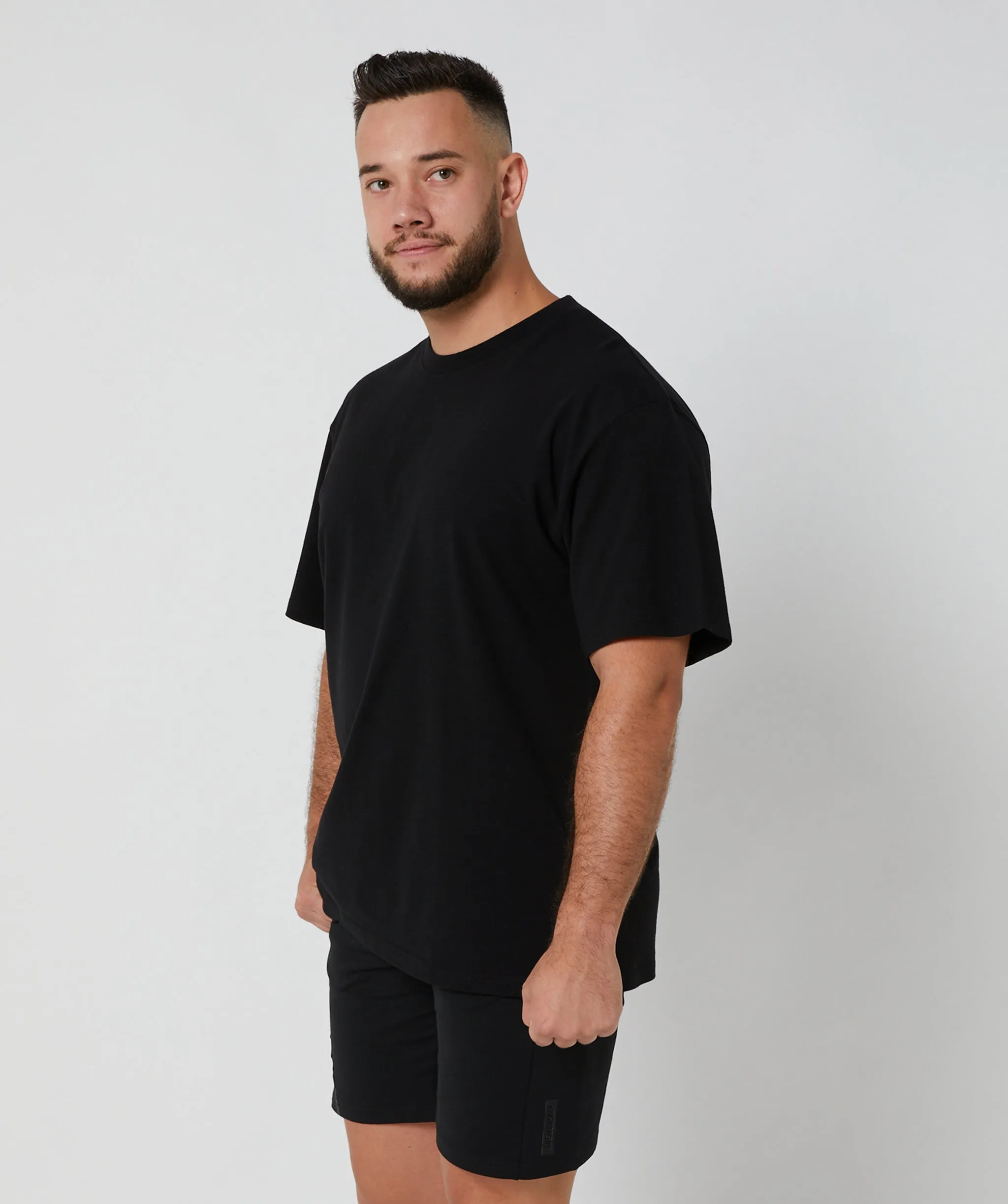 Oversized Apex Tee Black/White