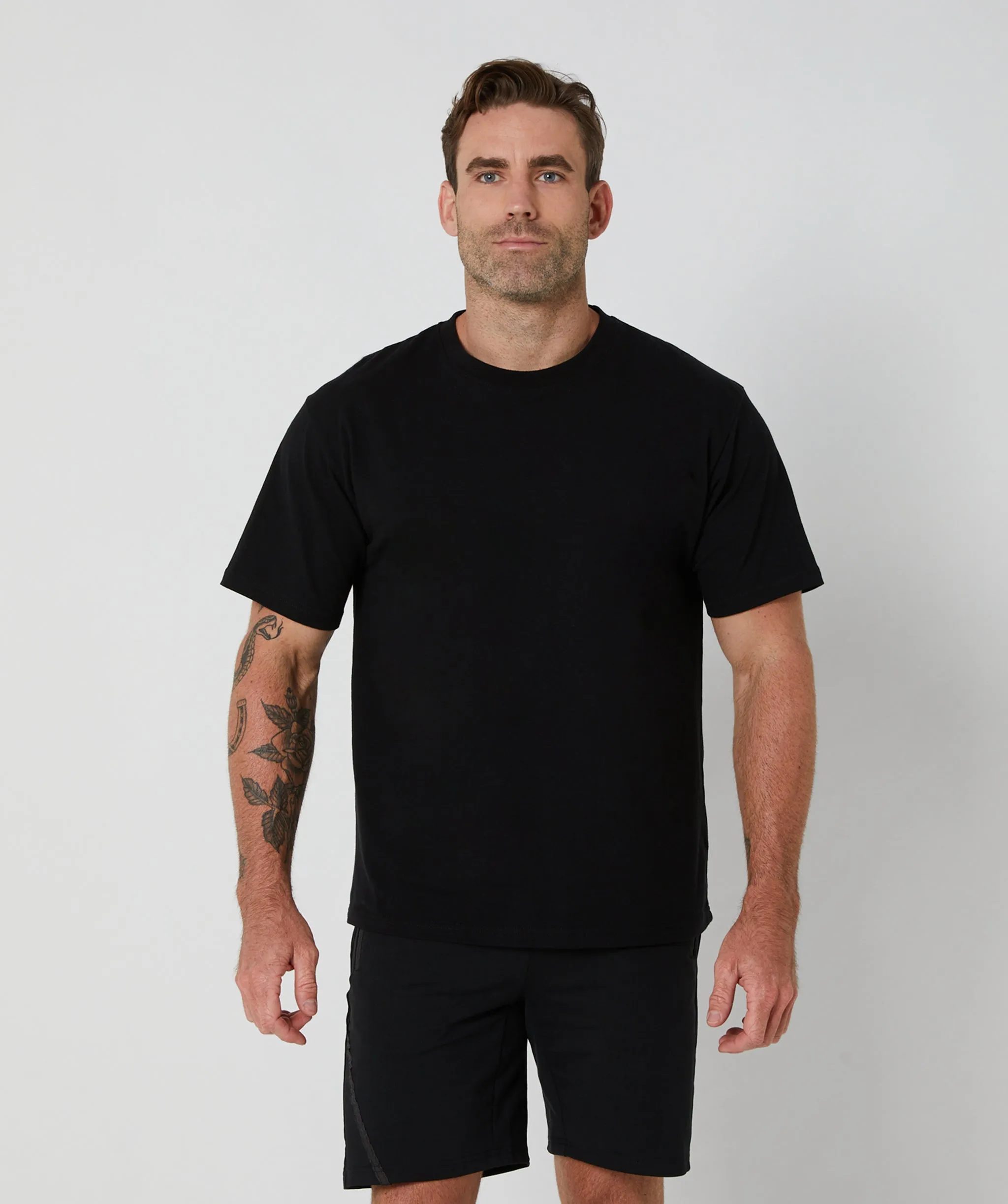 Oversized Apex Tee Black/White