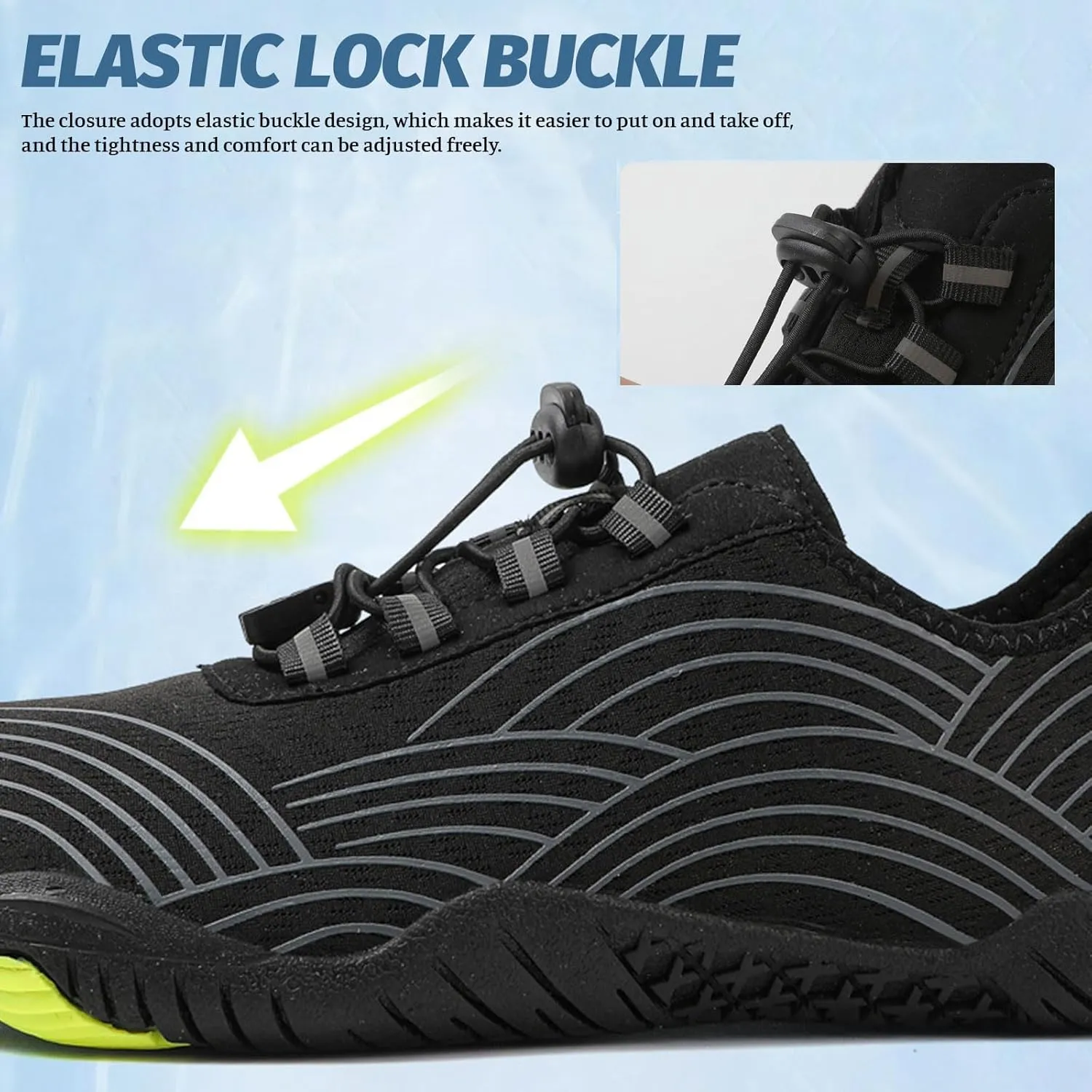 Women's Waterproof Hiking Shoes Pro-Healthy&Non-Slip Breathable Barefoot Shoes Wide Toe Box Grounded Footwear Running Trekking Trail Shoe Cross Trainer Walking Sneakers Beach Swim Footwear Unisex