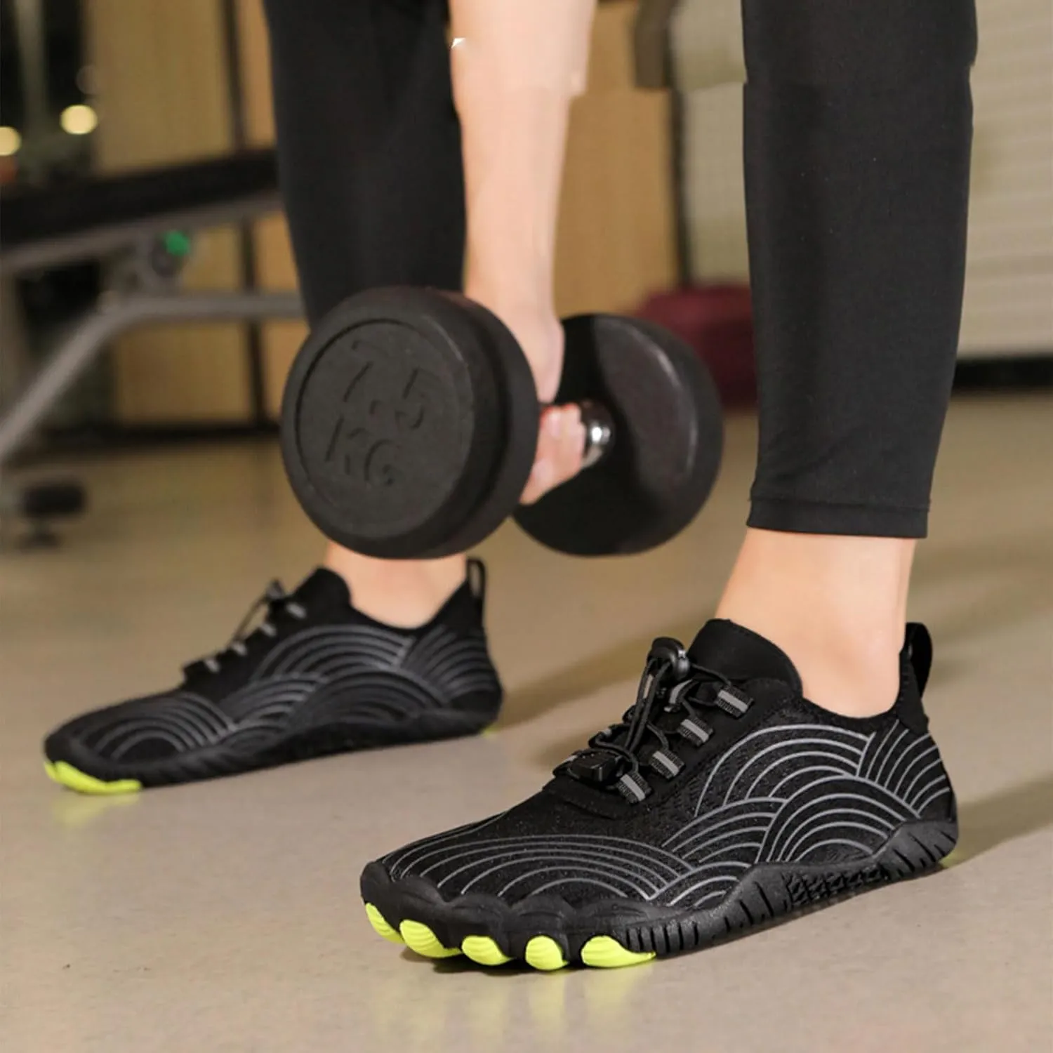 Women's Waterproof Hiking Shoes Pro-Healthy&Non-Slip Breathable Barefoot Shoes Wide Toe Box Grounded Footwear Running Trekking Trail Shoe Cross Trainer Walking Sneakers Beach Swim Footwear Unisex