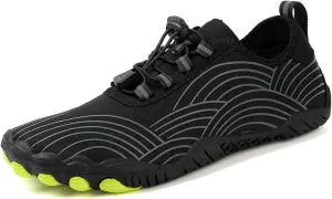 Women's Waterproof Hiking Shoes Pro-Healthy&Non-Slip Breathable Barefoot Shoes Wide Toe Box Grounded Footwear Running Trekking Trail Shoe Cross Trainer Walking Sneakers Beach Swim Footwear Unisex
